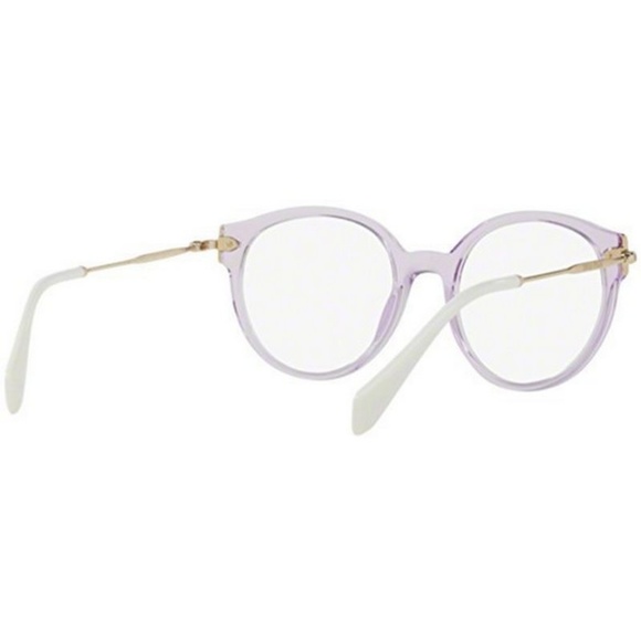MU04PV-U691O1-52 Women's Lilac Frame Eyeglasses - Picture 2 of 3